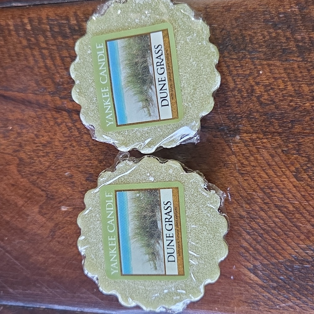 2 Yankee Candle Tarts DUNE GRASS NEW 0.8 oz each